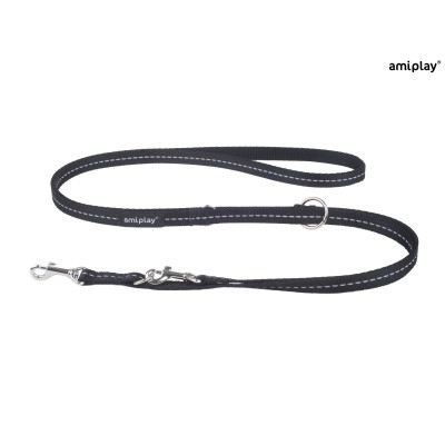 AMIPLAY SMYCH 6in1 REFLECTIVE S 1-2m CZARNY