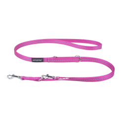 AMIPLAY SMYCZ 6in1 REFLECTIVE S 1-2m RÓŻOWY