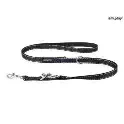 AMIPLAY SMYCZ 6in1 REFLECTIVE L 1-2m CZARNY
