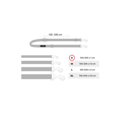 AMIPLAY SMYCH 6in1 REFLECTIVE S 1-2m CZARNY