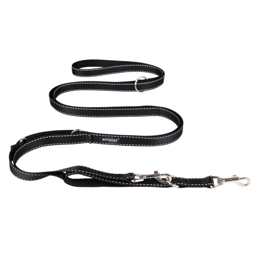 AMIPLAY SMYCZ 8in1 REFLECTIVE XL CZARNY AMIPLAY SMYCZ 8in1 REFLECTIVE XL CZARNY