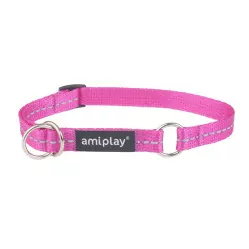 AMIPLAY OBROŻA PÓŁZACISKOWA REFLECTIVE M RÓŻOWY