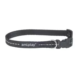 AMIPLAY OBROŻA REGULOWANA REFLECTIVE M CZARNY