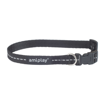 AMIPLAY OBROŻA REGULOWANA REFLECTIVE M CZARNY