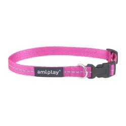 AMIPLAY OBROŻA REGULOWANA REFLECTIVE M RÓŻOWY