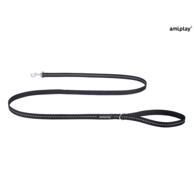 AMIPLAY SMYCZ REFLECTIVE S 150cm CZARNY
