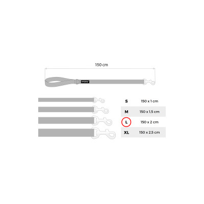 AMIPLAY SMYCZ REFLECTIVE L 150cm CZARNY
