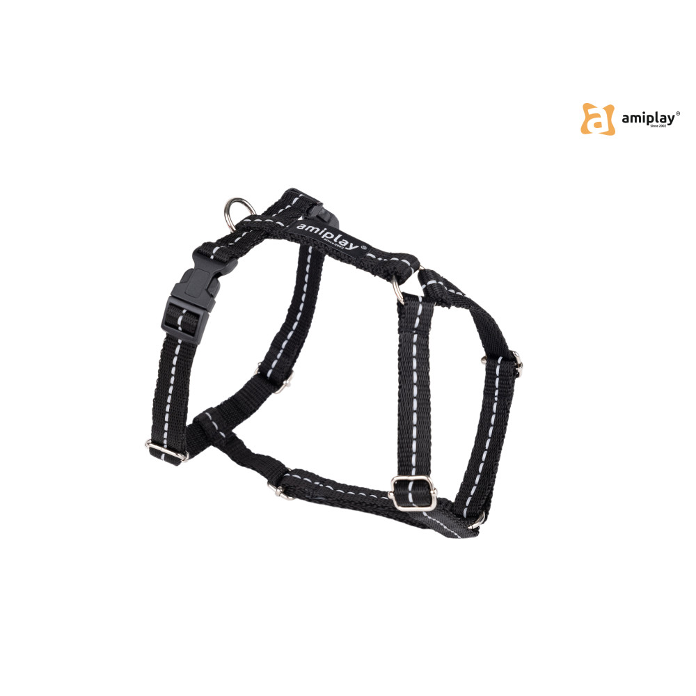 AMIPLAY SZELKI GUARD REFLECTIVE M CZARNY AMIPLAY SZELKI GUARD REFLECTIVE M CZARNY