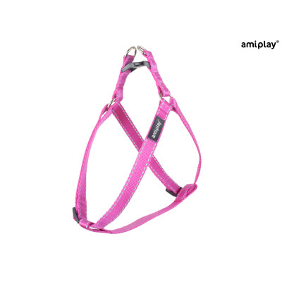 AMIPLAY SZELKI REGULOWANE REFLECTIVE XL RÓŻOWY