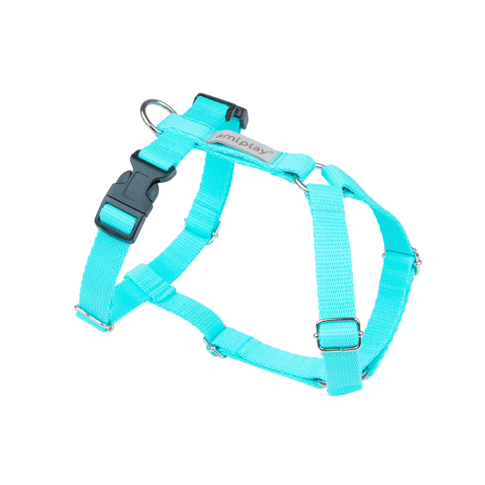 AMIPLAY SZELKI GUARD SAMBA XS TURKUSOWY AMIPLAY SZELKI GUARD SAMBA XS TURKUSOWY