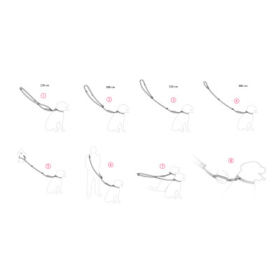 AMIPLAY SMYCZ 8in1 BEHAPPY M CHERRY