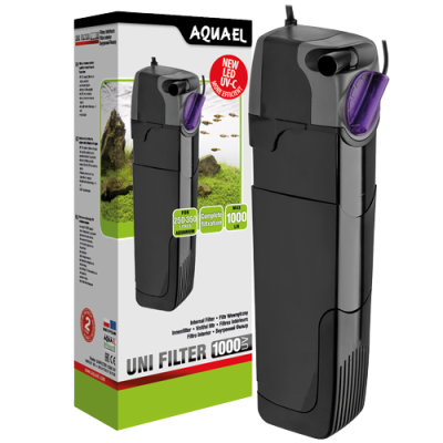 FILTR WEWNĘTRZNY AQUAEL UNI FILTER UV 1000 POWER