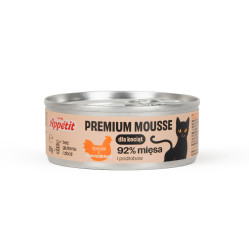 COMFY APPETIT PREMIUM MOUSSE KITTEN KURCZAK 85G