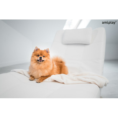 AMIPLAY KOCYK SCANDI M BEŻOWY