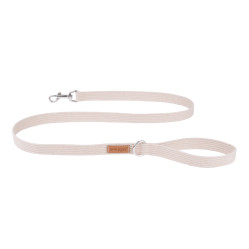 AMIPLAY BEŻOWA MIEJSKA SMYCZ DLA MAŁEGO PSA COTTON S 140CM