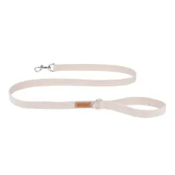 AMIPLAY BEŻOWA MIEJSKA SMYCZ DLA MAŁEGO PSA COTTON S 140CM