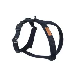 AMIPLAY CZARNE REGULOWANE SZELKI DLA MAŁEGO PSA GRAND SOFT COTTON S