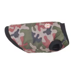 AMIPLAY MORO WODOODPORNA KURTKA PUCHOWA DLA ŚREDNIEGO PSA BRONX 46 CM