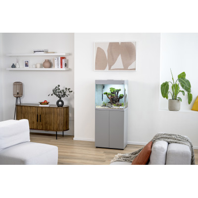 AQUAEL ZESTAW AKWARIUM + SZAFKA OPTISET 130 SZARY