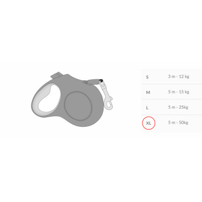 AMIPLAY SMYCZ AUTOMATYCZNA DLA DUŻEGO PSA BIAŁA INFINI FREEDOM XL