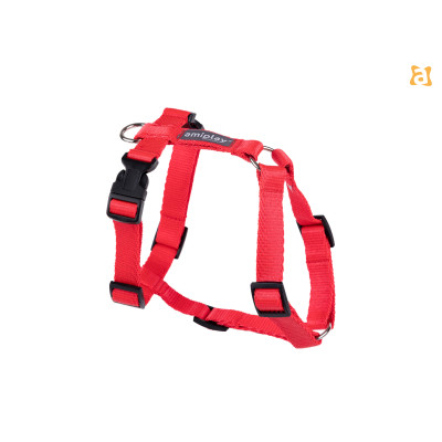 AMIPLAY REGULOWANE SZELKI DLA DUŻEGO PSA CZERWONE GUARD POPULAR XL