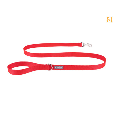 AMIPLAY SMYCZ DLA PSA CZERWONA 150 CM L