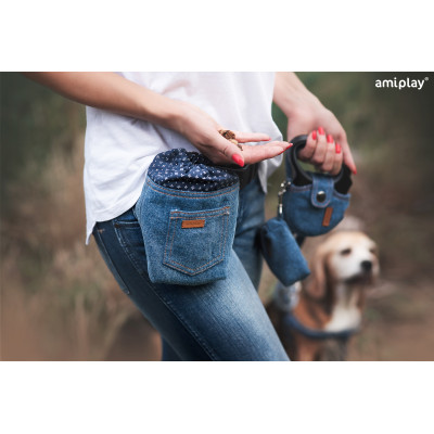 AMIPLAY SMYCZ AUTOMATYCZNA DLA PSA GRANATOWA INFINI DENIM XL