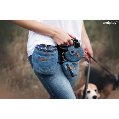 AMIPLAY SMYCZ AUTOMATYCZNA DLA PSA GRANATOWA INFINI DENIM XL