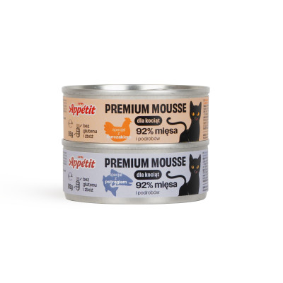 COMFY APPETIT PREMIUM MOUSSE KITTEN KURCZAK 12X85G