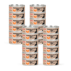 COMFY APPETIT PREMIUM MOUSSE KITTEN KURCZAK 24X85G
