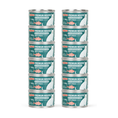 COMFY APPETIT PREMIUM MOUSSE STERILIZED TUŃCZYK 12X85G