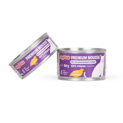 COMFY APPETIT PREMIUM MOUSSE STERILIZED PRZEPIÓRKA 6X85G