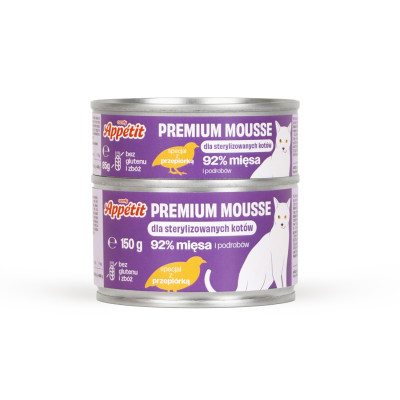 COMFY APPETIT PREMIUM MOUSSE STERILIZED PRZEPIÓRKA 6X85G