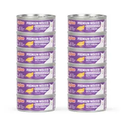 COMFY APPETIT PREMIUM MOUSSE STERILIZED PRZEPIÓRKA 12X85G