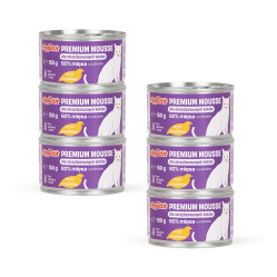 COMFY APPETIT PREMIUM MOUSSE STERILIZED PRZEPIÓRKA 6X150G