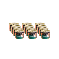 SAVORY PASZTET KURCZAK DLA SZCZENIĄT WSZYSTKICH RAS OD 3 MIESIĄCA ŻYCIA 12x200 G