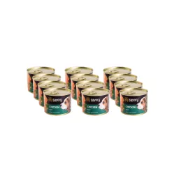 SAVORY PASZTET KURCZAK DLA SZCZENIĄT WSZYSTKICH RAS OD 3 MIESIĄCA ŻYCIA 12x200 G