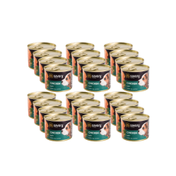 SAVORY PASZTET KURCZAK DLA SZCZENIĄT WSZYSTKICH RAS OD 3 MIESIĄCA ŻYCIA 24x200 G