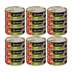 SAVORY PASZTET Z INDYKA DLA KOCIĄT 18x100G