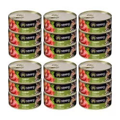 SAVORY PASZTET Z INDYKA DLA KOCIĄT 18x100G