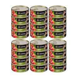 SAVORY PASZTET Z INDYKA DLA KOCIĄT 24x100G