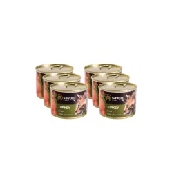 SAVORY PASZTET Z INDYKA DLA KOCIĄT 6x200 G