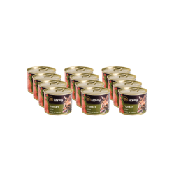 SAVORY PASZTET Z INDYKA DLA KOCIĄT 12x200 G