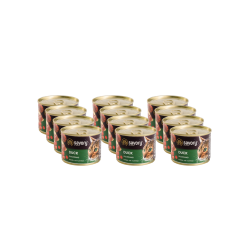 SAVORY PASZTET Z KACZKĄ DLA WYBREDNYCH KOTÓW 12x200 G
