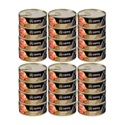 SAVORY PASZTET Z KURCZAKIEM DLA KOTÓW STERYLIZOWANYCH 24x100G