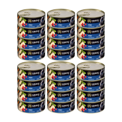 SAVORY PASZTET Z RYBĄ DLA WYBREDNYCH KOTÓW 24x100G
