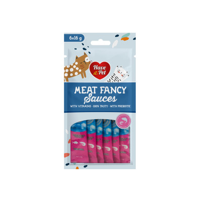 HAVE A PET FANCY SOSY KOT TUŃCZYK I KRYL 6X16G