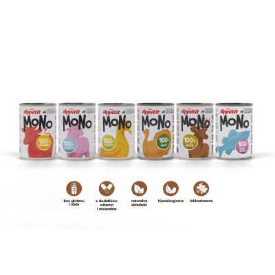 COMFY APPETIT MONO JELEŃ 400G