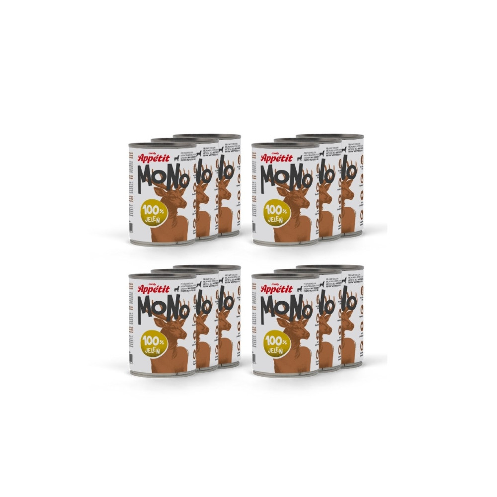 COMFY APPETIT MONO JELEŃ 12 X 400G COMFY APPETIT MONO JELEŃ 12 X 400G