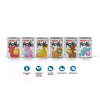 MOKRA KARMA COMFY APPETIT MONO MIX 6 X 400G DLA PSA